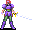 Unused battle sprite of the male enemy Knight from Mystery of the Emblem.