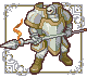 The generic Knight portrait in the Game Boy Advance games.