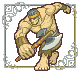 The generic Brigand portrait in the Game Boy Advance games.