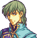 Beta portrait of Innes in Fire Emblem: The Sacred Stones.
