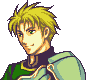 Beta portrait of Forde from the The Sacred Stones prototype.