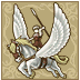 The generic Pegasus Knight portrait in Shadow Dragon.