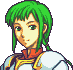 Beta portrait of Vanessa from Fire Emblem: The Sacred Stones
