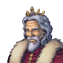 The Aurelis King's portrait in New Mystery of the Emblem.