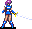 Unused battle sprite of the female enemy Knight from Mystery of the Emblem.