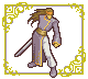 The generic Swordmaster portrait in the Game Boy Advance games.