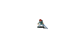 Joshua performing a critical hit with a sword as a Myrmidon in The Sacred Stones.