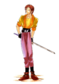 Artwork of Lifis from Fire Emblem: Thracia 776.
