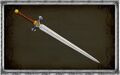 Artwork of Mareeta's Sword from Thracia 776.