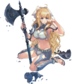 Artwork of Charlotte: Wily Warrior from Heroes.