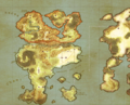 In-game map of Valentia from Echoes: Shadows of Valentia.