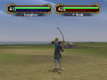 Rolf wielding a Longbow in Path of Radiance.