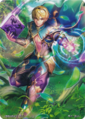 Artwork of Leo as a Dark Mage in Fire Emblem Cipher.