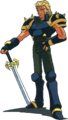 Artwork of Ogma from Mystery of the Emblem.