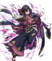 Artwork of Morgan: Fated Darkness from Heroes.