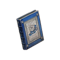 Artwork of a Silver Tome from Warriors: Three Hopes.