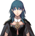 High quality portrait artwork of female Byleth from Three Houses.