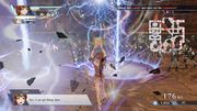 Linde attacking enemies with Thoron.