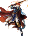 Artwork of Eliwood: Blazing Knight from Heroes.