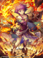 Artwork of Lute from Fire Emblem Cipher.