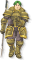 Artwork of Bors from The Binding Blade.