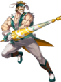Artwork of Bartre: Earsome Warrior from Heroes.