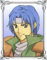 Portrait artwork of Ronan from Thracia 776 Illustrated Works.