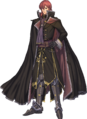 Michalis: Ambitious King in Heroes, illustrated by Izuka.