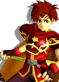 Roy's red palette in Melee.