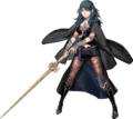 Artwork of female Byleth from Three Houses.