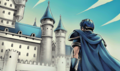 CG image of Marth in New Mystery of the Emblem.