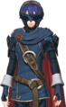 Costume portrait of Lucina as "Marth" in Warriors.