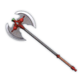Artwork of a Silver Axe from Warriors.