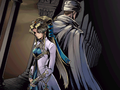 CG image of Nyna and Hardin in New Mystery of the Emblem.