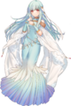 Artwork of Ninian: Oracle of Destiny from Heroes.