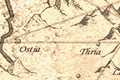 Map of Ostia's location from The Binding Blade.