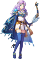 Artwork of Florina: Azure-Sky Knight from Heroes.