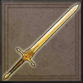 Artwork of the Royal Sword from Echoes: Shadows of Valentia.