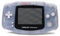A Game Boy Advance system
