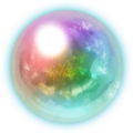 The graphic used to represent orbs in Heroes.