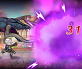 Grima (as Robin) attacking with Expiration in Heroes.
