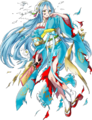 Artwork of Azura, in her Happy New Year! outfit, from Heroes.