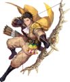 Artwork of Claude: King of Unification from Heroes.