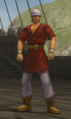 Screenshot of an unshifted Red Dragon from Path of Radiance.
