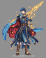 Artwork of Marth from Cipher.