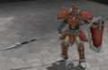 An enemy Armored Lance in Radiant Dawn.