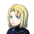 Small portrait of Dimitri as a child in Three Houses.