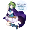 Artwork of Nino for Heroes's first anniversary, drawn by Amagaitaro.