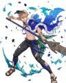 Artwork of Dimitri: Sky-Blue Lion from Heroes.