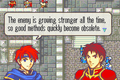 Screenshot of Alen and Roy in The Binding Blade.